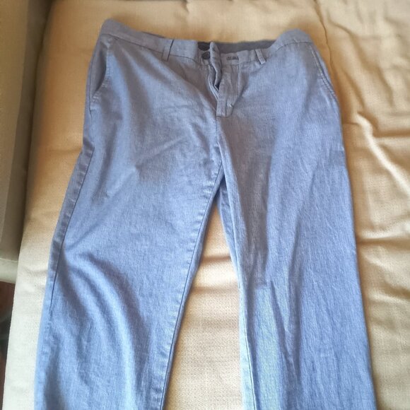 Banana Republic light blue slacks - Picture 1 of 4